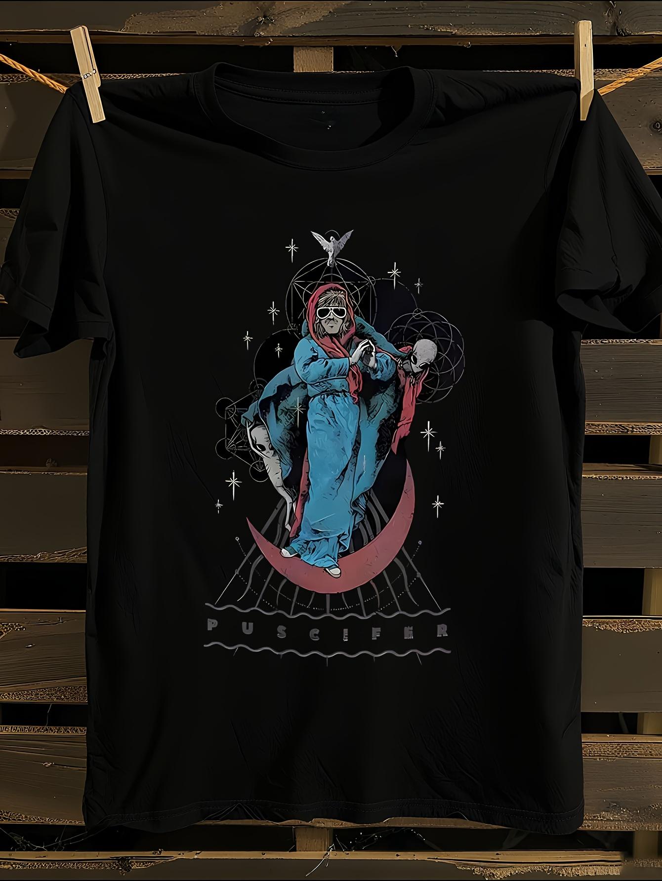Puscifer Existential Reckoning Tour T-Shirt Mens Tshirt Womens Tshirts with Letters Print Short Sleeves T-Shirt Casual Street Tee Shirt Top XXL
Puscifer Existential Reckoning Tour T-Shirt Mens Tshirt Womens Tshirts with Letters Print Short Sleeves T-Shirt Casual Street Tee Shirt Top XXL