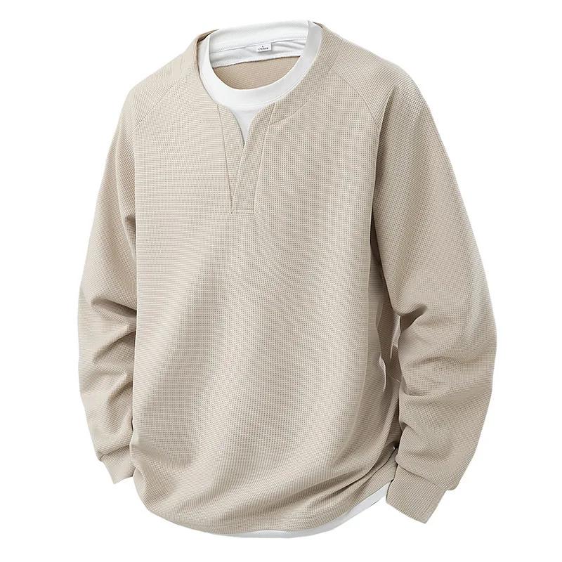 Men Color Block Fake Two Piece Hoodies 2026 Spring Men Trendy V Neck Waffle Sweatshirt Mens Casual Trendy Outerwear XXXL хаки
Men Color Block Fake Two Piece Hoodies 2026 Spring Men Trendy V Neck Waffle Sweatshirt Mens Casual Trendy Outerwear XXXL хаки