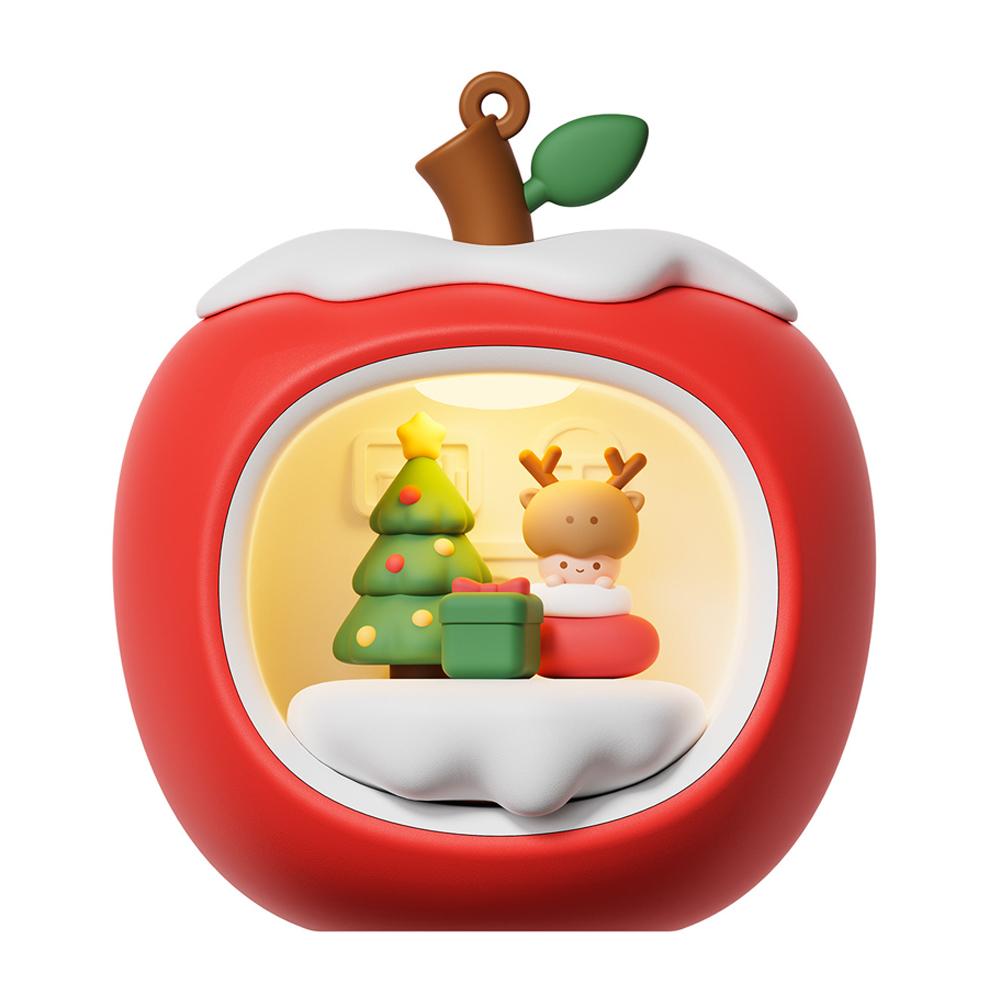 Christmas Atmosphere Lights USB Rechargeable Apple-shaped Ambient Indoor Bedside Sleeping Night Lights
Christmas Atmosphere Lights USB Rechargeable Apple-shaped Ambient Indoor Bedside Sleeping Night Lights