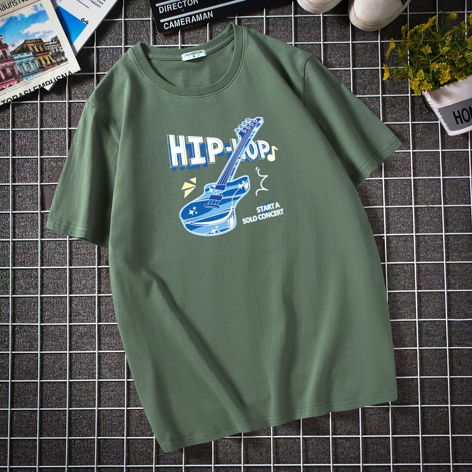 Футболки из хлопка Мужская футболка с коротким рукавом Корейская версия Студенческая футболка с круглым вырезом Свободная футболка с коротким рукавом S
Футболки из хлопка Мужская футболка с коротким рукавом Корейская версия Студенческая футболка с круглым вырезом Свободная футболка с коротким рукавом S