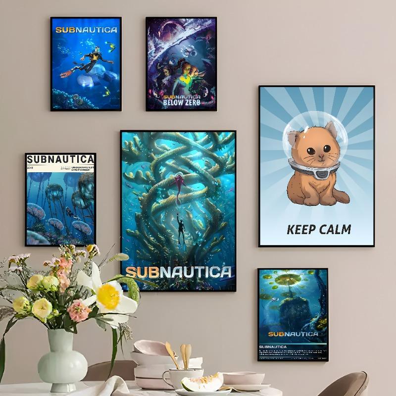 S-Subnauticas Игра Классические Винтажные Постеры Винтажный Декор Комнаты Домашний Бар Кафе Декор Скандинавский Домашний Декор 21cm×30cm NoFrame
S-Subnauticas Игра Классические Винтажные Постеры Винтажный Декор Комнаты Домашний Бар Кафе Декор Скандинавский Домашний Декор 21cm×30cm NoFrame