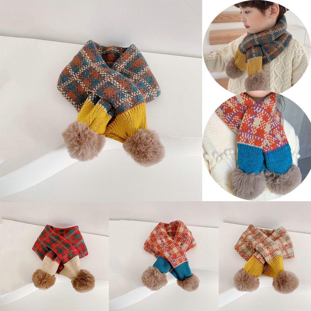 For Kids Boys And Girls Keep Warm Cross Scarf Winter Scarf Children Knitted Scarfs Stitching Plaid
For Kids Boys And Girls Keep Warm Cross Scarf Winter Scarf Children Knitted Scarfs Stitching Plaid