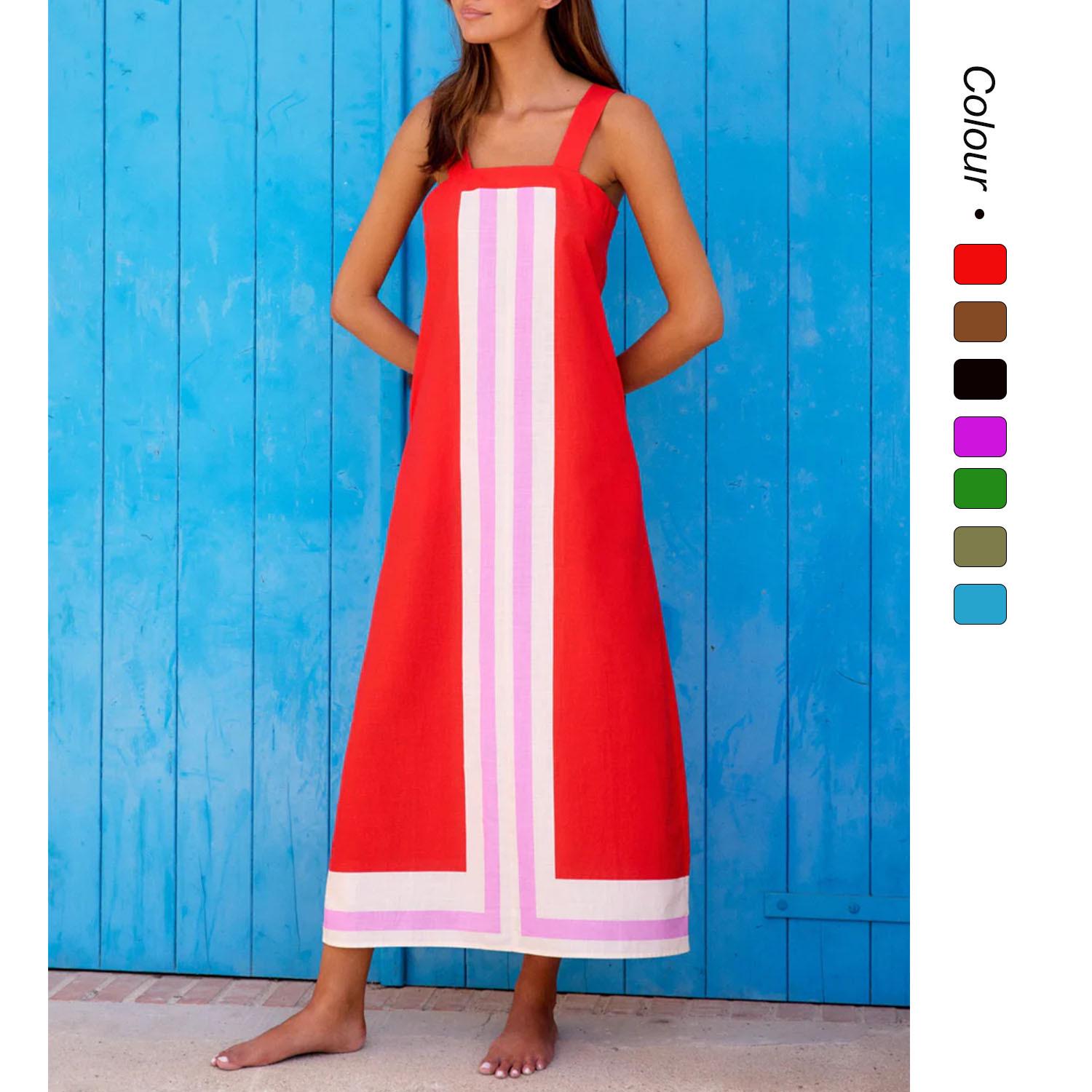 25-летнее летнее платье с длинной юбкой для отдыха - стиль Seaside Holiday Suspender Large
25-летнее летнее платье с длинной юбкой для отдыха - стиль Seaside Holiday Suspender Large