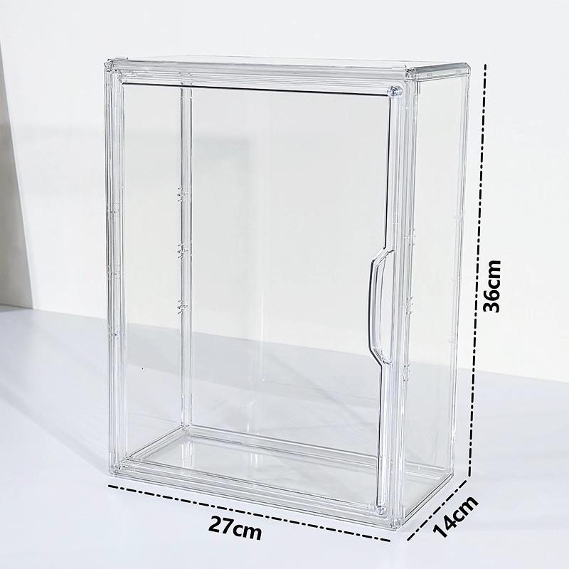 1/2pc Clear Acrylic Display Case with Lid Dustproof Storage Cabinet for LABUBU Figures Dolls Decorative Collection Display Stand
1/2pc Clear Acrylic Display Case with Lid Dustproof Storage Cabinet for LABUBU Figures Dolls Decorative Collection Display Stand