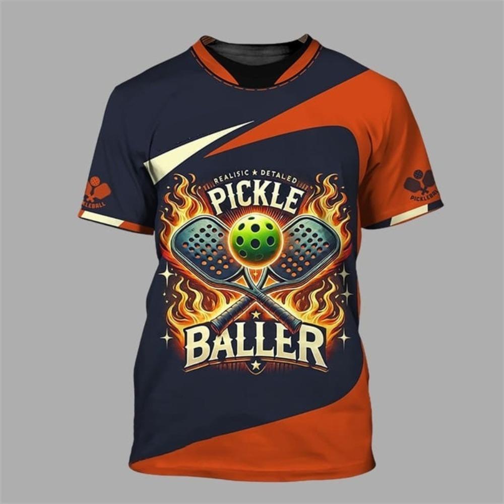 Fashion Pickleball Graphic T Shirts For Men Summer Casual Short Sleeve 3D Printed Sports T-shirts Trend Outdoor Fitness Tees 6XL
Fashion Pickleball Graphic T Shirts For Men Summer Casual Short Sleeve 3D Printed Sports T-shirts Trend Outdoor Fitness Tees 6XL