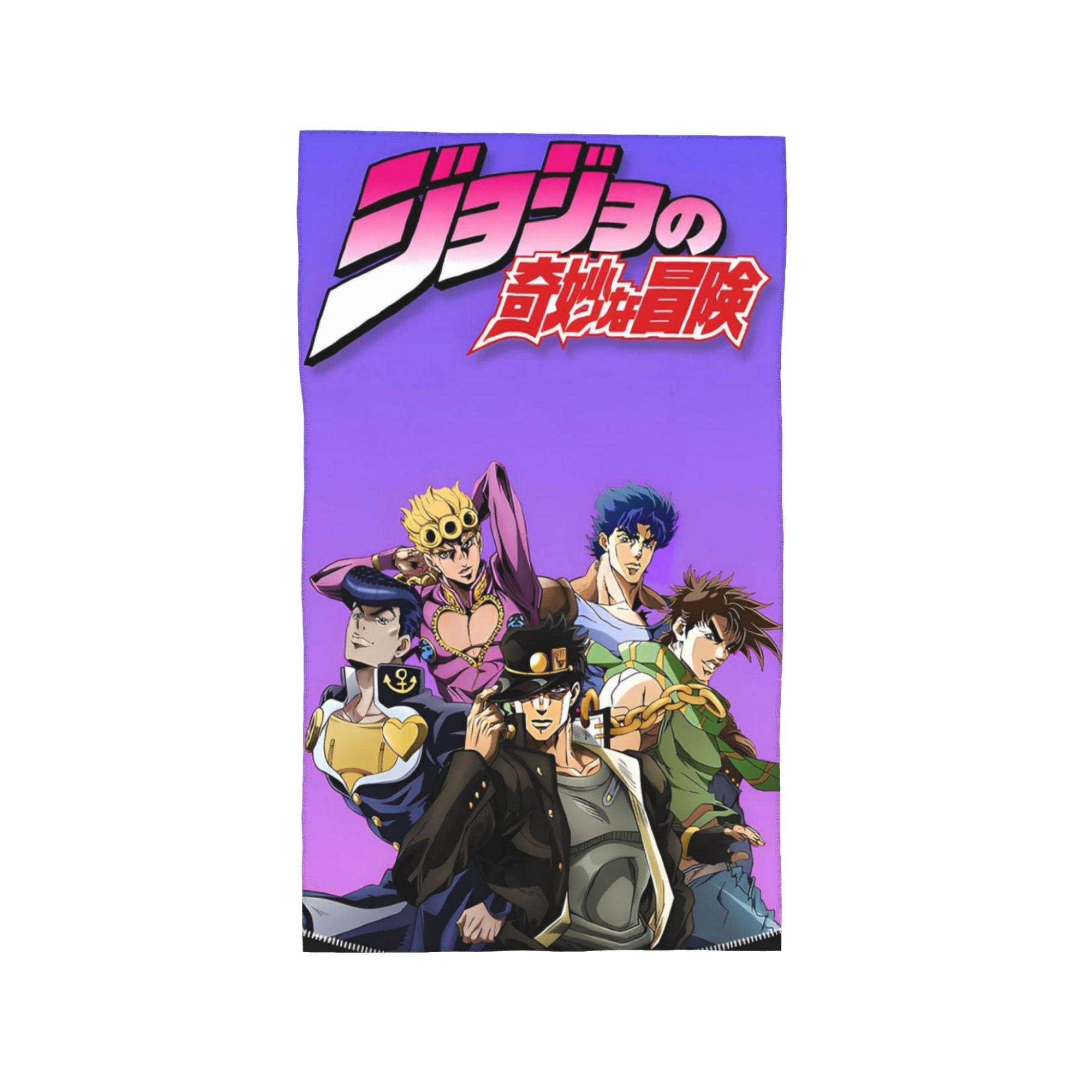 Jojo Bizarre Adventure Anime Cartoon Soft Face Towel Quick Dry Pool Bath Cotton Towels Breathable W40*H60(CM)
Jojo Bizarre Adventure Anime Cartoon Soft Face Towel Quick Dry Pool Bath Cotton Towels Breathable W40*H60(CM)