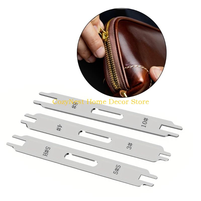 92MF 3 Pack Double Tip Zippers Installation Aid Stainless Steel Reinforced for Quick Fixes On Fabrics China Mainland
92MF 3 Pack Double Tip Zippers Installation Aid Stainless Steel Reinforced for Quick Fixes On Fabrics China Mainland