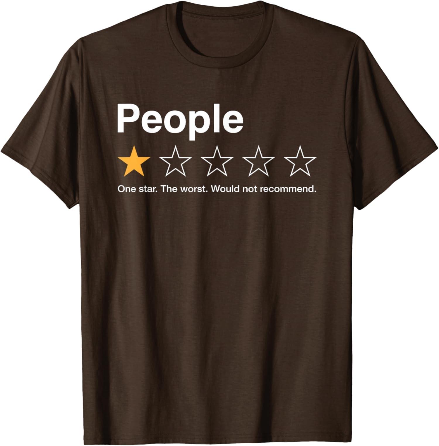 People One Star Rating Would Not Recommend Introvert Unisex T-Shirt S разноцветный
People One Star Rating Would Not Recommend Introvert Unisex T-Shirt S разноцветный