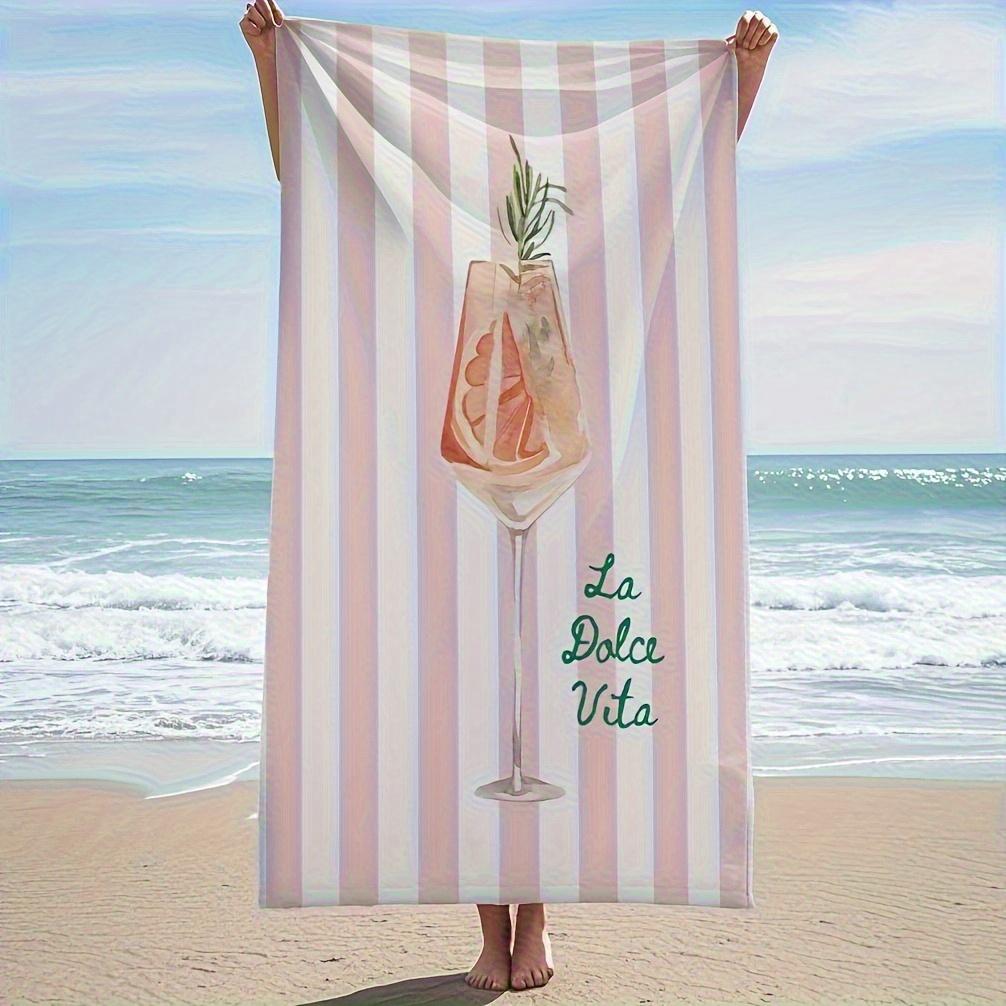Italian Sweet Life Romantic Seaside Towel, Quick Drying Soft for Summer Beach Pool Travel Party W40*H60(CM)
Italian Sweet Life Romantic Seaside Towel, Quick Drying Soft for Summer Beach Pool Travel Party W40*H60(CM)