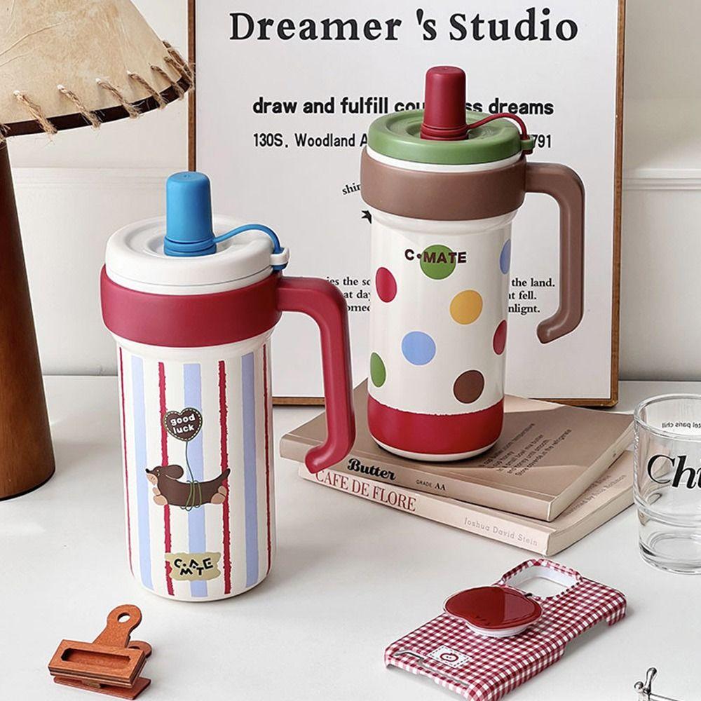 316 Stainless Steel Vacuum Cup With Handle Direct Drinking Cup Thermal Bottle Office Workers A
316 Stainless Steel Vacuum Cup With Handle Direct Drinking Cup Thermal Bottle Office Workers A
