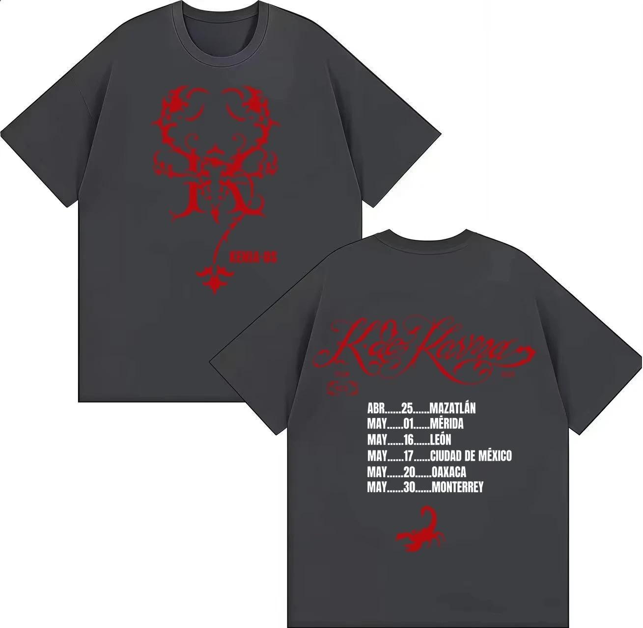 Summer Fashion Singer Kenia Os 2026 Album Tour Tshirt Hip Hop Casual Tee Shirts Unisex Women Fans Music Cotton Short Sleeve T-shirt 4XL
Summer Fashion Singer Kenia Os 2026 Album Tour Tshirt Hip Hop Casual Tee Shirts Unisex Women Fans Music Cotton Short Sleeve T-shirt 4XL