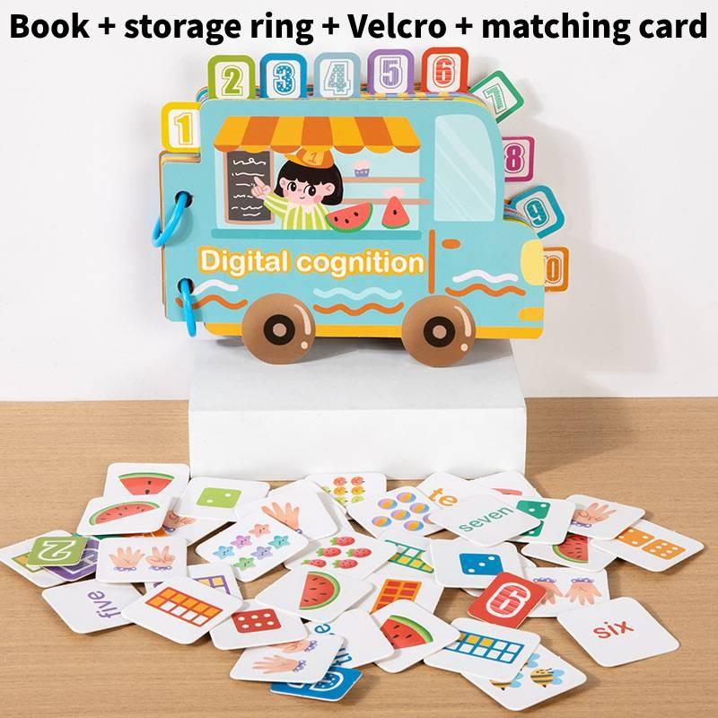 Bus Color Digital Classified Pasted Books Kids Handicraft Stickers Materials синий
Bus Color Digital Classified Pasted Books Kids Handicraft Stickers Materials синий