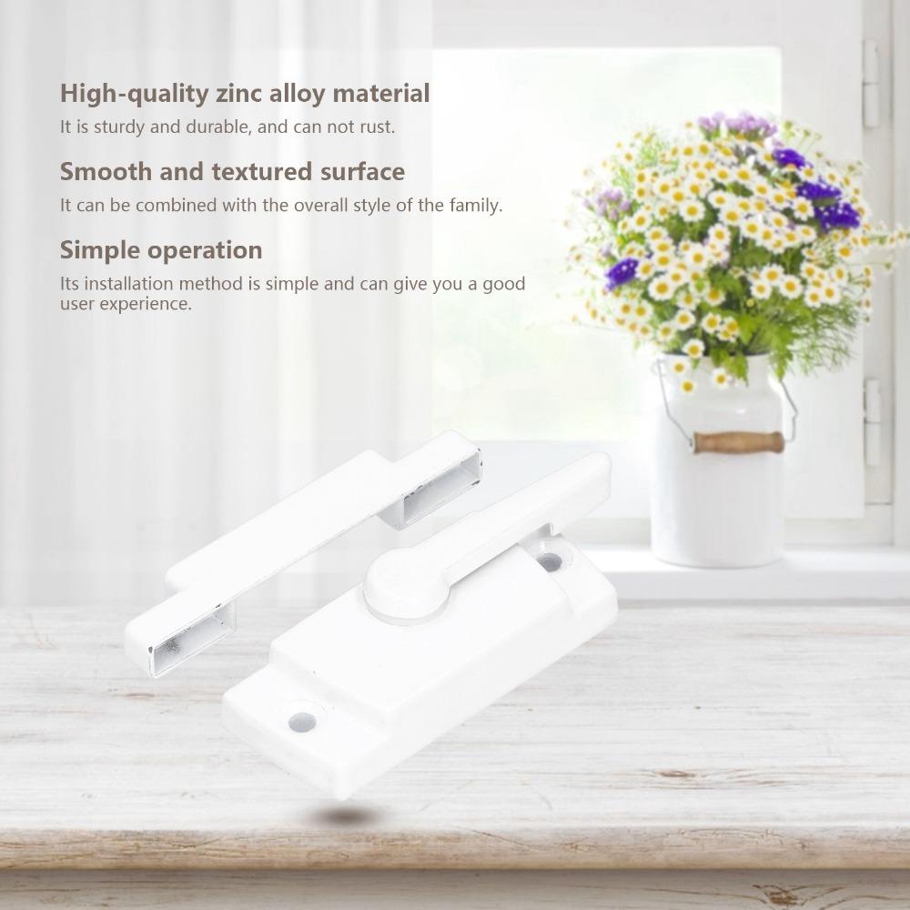 White Window Lock Multifunctional Window Sash Lock Accessories Sash Lock Sliding Windows
White Window Lock Multifunctional Window Sash Lock Accessories Sash Lock Sliding Windows