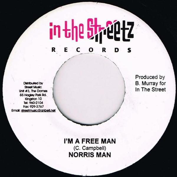 7inch Record NORRISMAN - I m A Free Man NONE In The Streetz 2006 Jamaica Reggae, Ska & Dub Used
7inch Record NORRISMAN - I m A Free Man NONE In The Streetz 2006 Jamaica Reggae, Ska & Dub Used