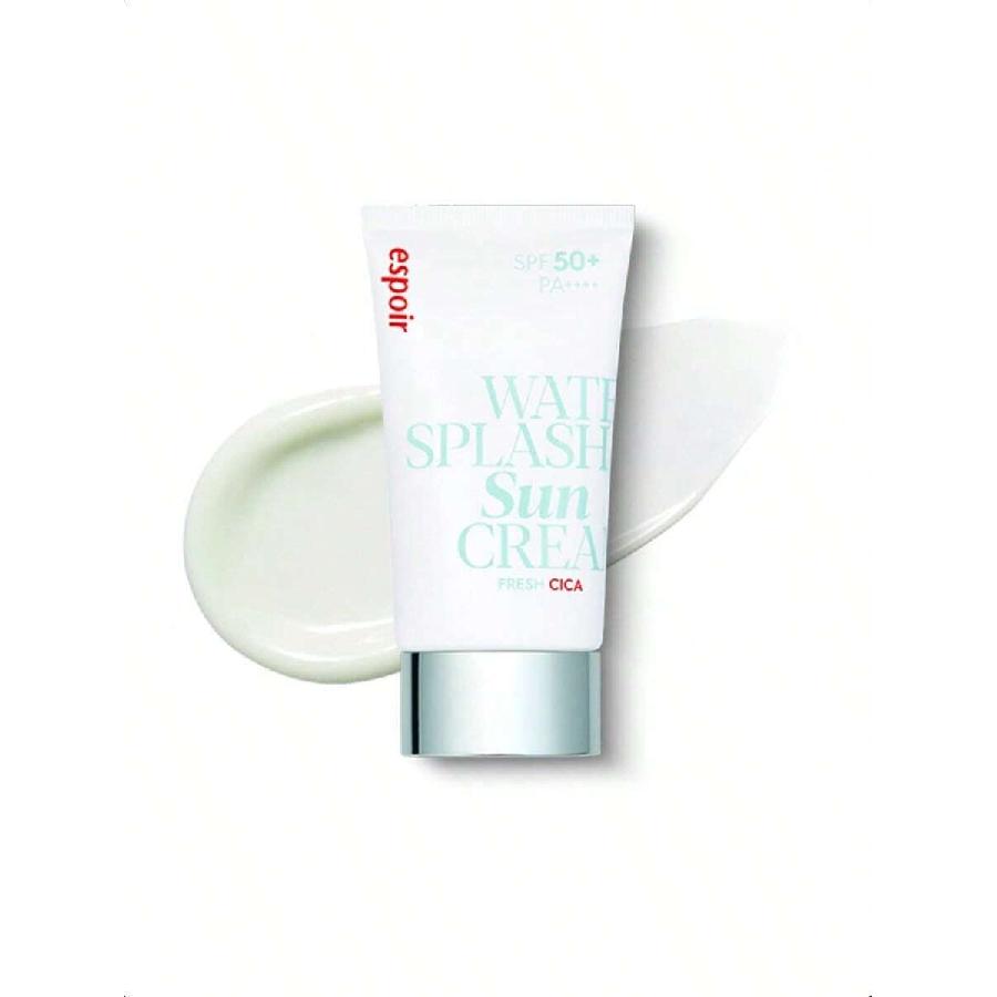 eSpoir Water Splash Sun Cream Fresh Cica 60ml SPF50+ PA++++ | Moisturizing And Soothing Vegan Sun Block Skin Care With Green Tea Cica
eSpoir Water Splash Sun Cream Fresh Cica 60ml SPF50+ PA++++ | Moisturizing And Soothing Vegan Sun Block Skin Care With Green Tea Cica
