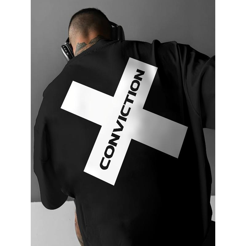 CONVICTION Y2K Men s Fashion Printed Street Casual Short Sleeve T-Shirt, Comfortable Round Neck Top for Spring and Summer 4XL
CONVICTION Y2K Men s Fashion Printed Street Casual Short Sleeve T-Shirt, Comfortable Round Neck Top for Spring and Summer 4XL