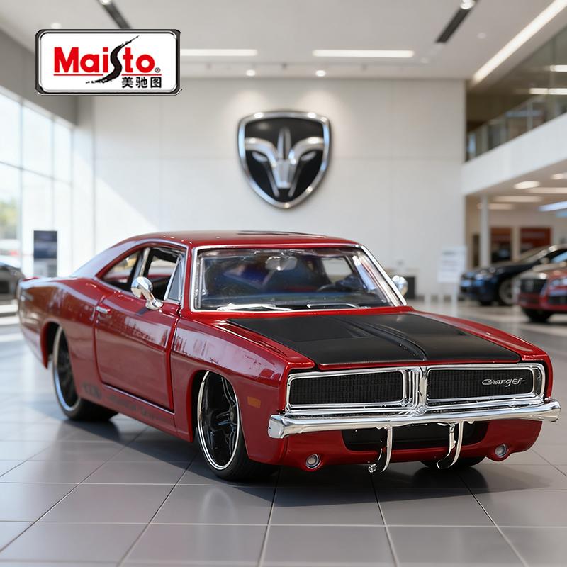 Maisto 1:25 Dodge Charger R/T 1969 Alloy Car Diecasts & Toy Vehicles Car Model Miniature Scale Model Car For Children красный
Maisto 1:25 Dodge Charger R/T 1969 Alloy Car Diecasts & Toy Vehicles Car Model Miniature Scale Model Car For Children красный