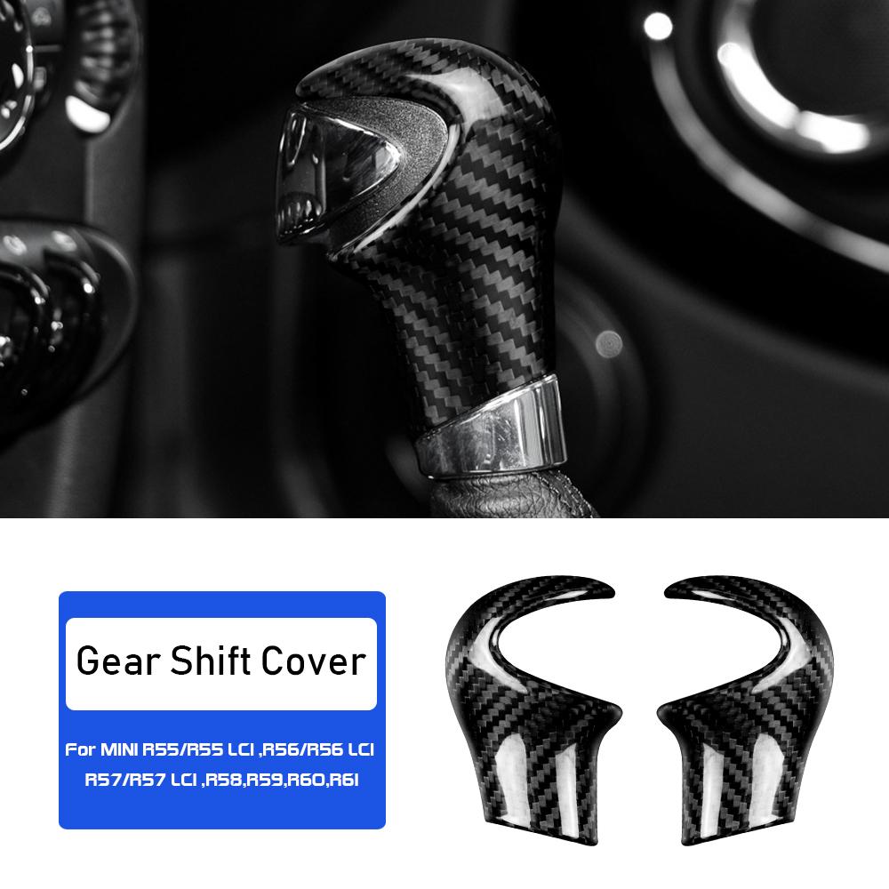 AMBERMILE Справжнє вуглецеве волокно для Mini Cooper R55 R56 R57 R58 R59 R60 R61 Аксесуари Внутрішнє оздоблення автомобіля Наклейка на кришку перемикання передач
AMBERMILE Справжнє вуглецеве волокно для Mini Cooper R55 R56 R57 R58 R59 R60 R61 Аксесуари Внутрішнє оздоблення автомобіля Наклейка на кришку перемикання передач