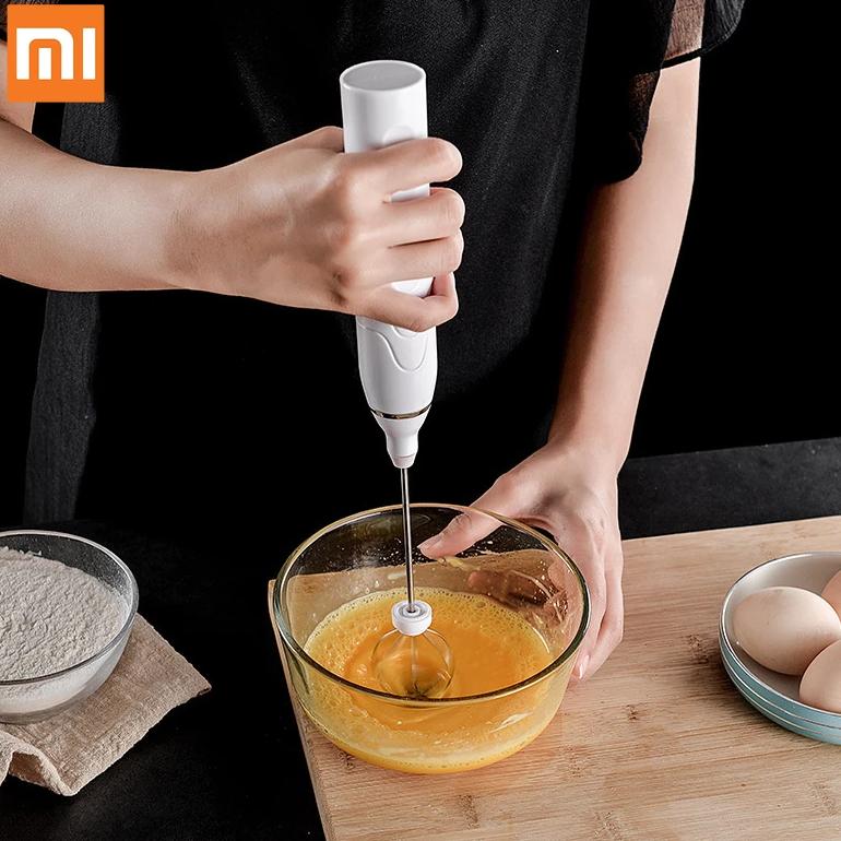 Xiaomi Mijia взбивалка для яиц из нержавеющей стали, электрический венчик для яиц, небольшой инструмент для выпечки, блендер для крема, мини-машина для разбивания яиц, инструменты для яиц
Xiaomi Mijia взбивалка для яиц из нержавеющей стали, электрический венчик для яиц, небольшой инструмент для выпечки, блендер для крема, мини-машина для разбивания яиц, инструменты для яиц