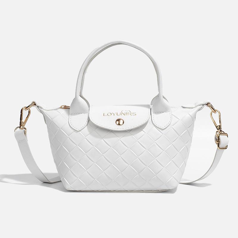 Spring new dumpling women s bags are fashionable and popular, portable bucket bags, one shoulder messenger bag. белый
Spring new dumpling women s bags are fashionable and popular, portable bucket bags, one shoulder messenger bag. белый