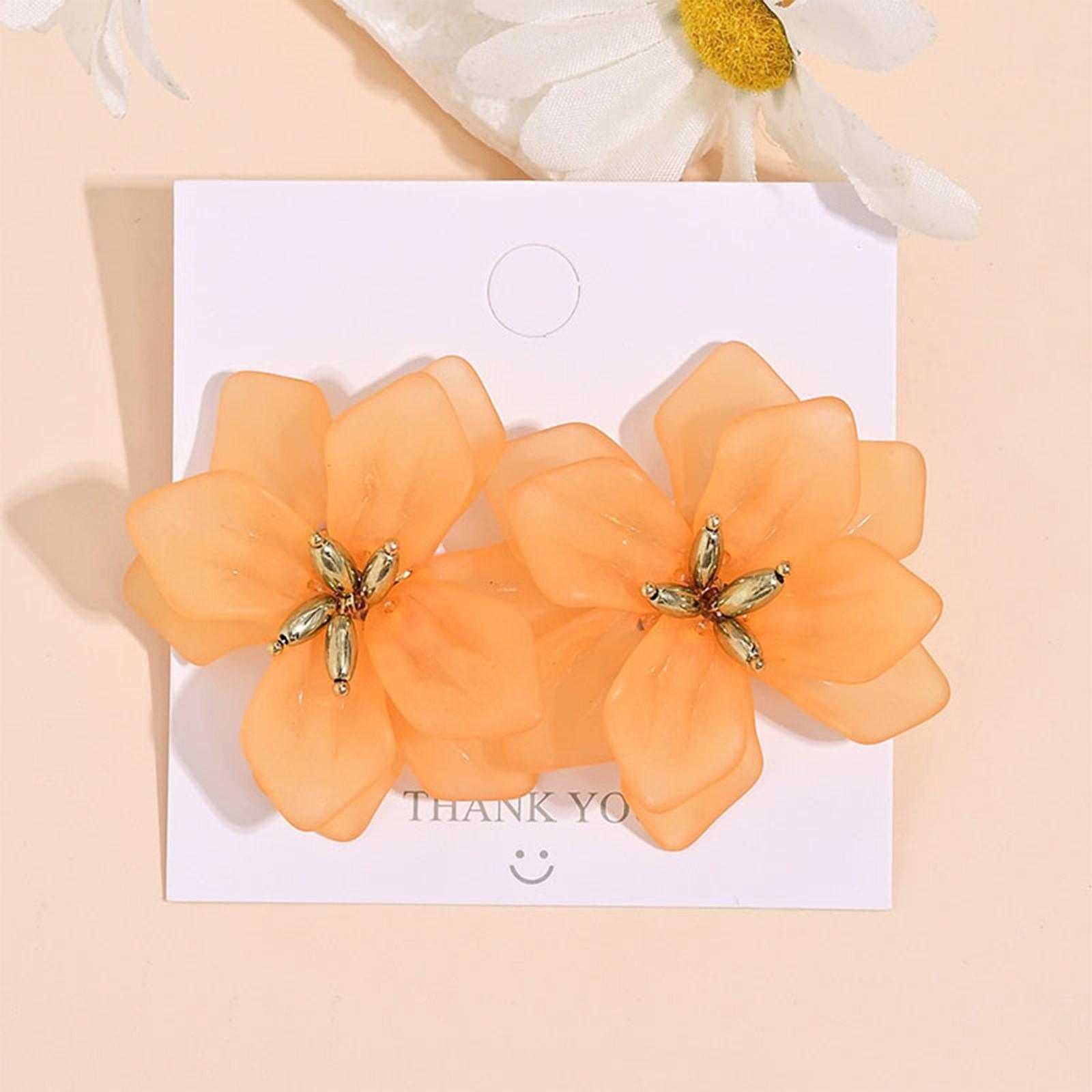 Серьги-лепестки из акрила One Size шафрановый
Серьги-лепестки из акрила One Size шафрановый