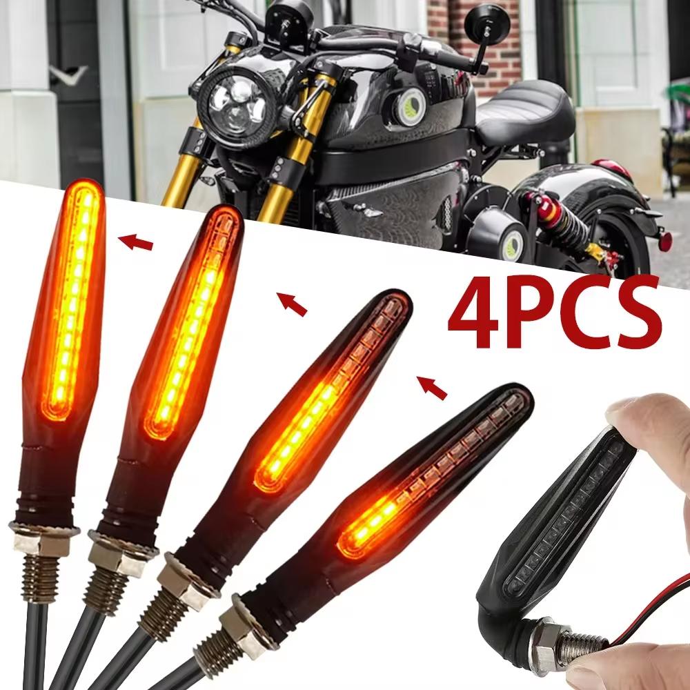 2Pcs/4Pcs Motorcycle Turn Signal Lights Universal Motorcycle Indicators LED Motorbike Turning Indicators Daytime Running Lights
2Pcs/4Pcs Motorcycle Turn Signal Lights Universal Motorcycle Indicators LED Motorbike Turning Indicators Daytime Running Lights