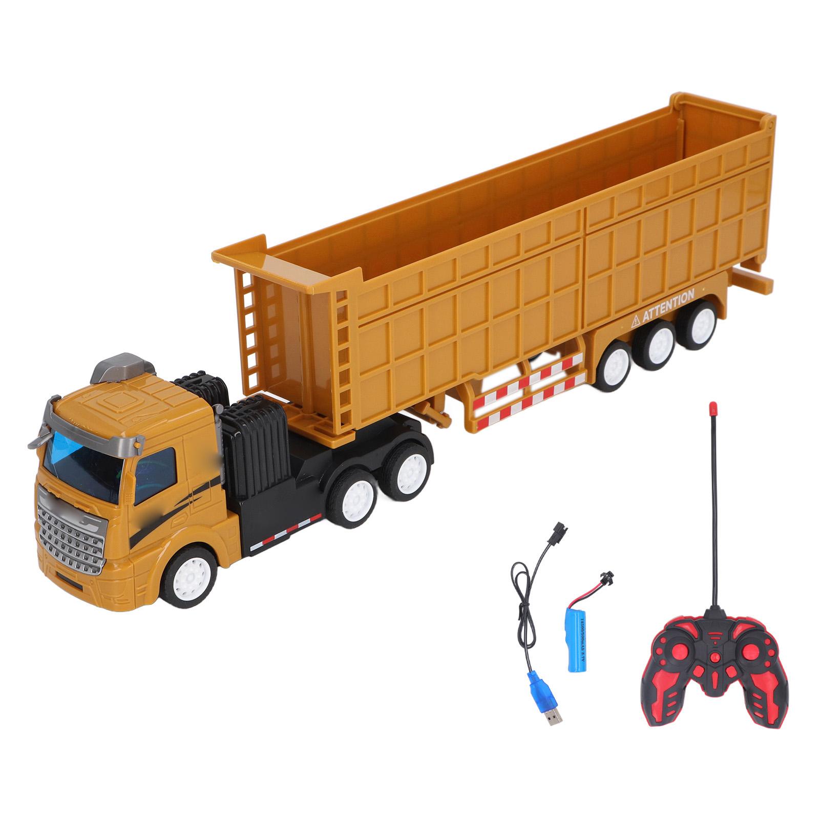 Construction RC Truck Toy Light Sound Effects High Simulation Truck Model for Kids Boys Girls Gift
Construction RC Truck Toy Light Sound Effects High Simulation Truck Model for Kids Boys Girls Gift