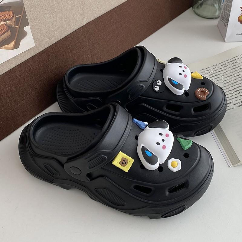 Летние женские туфли с дырочками, низкие женские пляжные туфли, модные и легкие, парные сандалии с сумкой на голову, женские тапочки 40-41 чёрный
Летние женские туфли с дырочками, низкие женские пляжные туфли, модные и легкие, парные сандалии с сумкой на голову, женские тапочки 40-41 чёрный