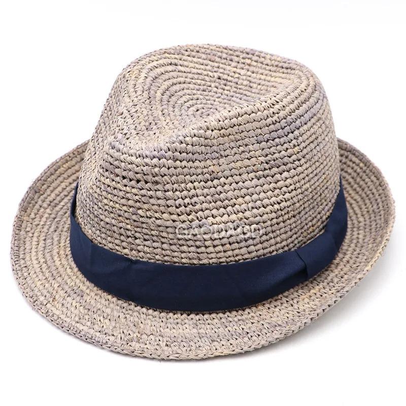 Natural Raffia Plus Size Jazz Sun Hats Men Women Summer Woven Trilby Straw Hat Fashion Sun Protection Beach Hat Panama 56-60cm L 58-60cm сірий
Natural Raffia Plus Size Jazz Sun Hats Men Women Summer Woven Trilby Straw Hat Fashion Sun Protection Beach Hat Panama 56-60cm L 58-60cm сірий