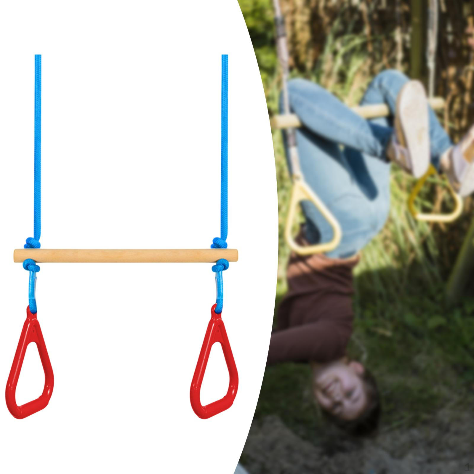 Качающиеся перекладины с гимнастическими кольцами, игровые принадлежности для парковых встреч red blue
Качающиеся перекладины с гимнастическими кольцами, игровые принадлежности для парковых встреч red blue