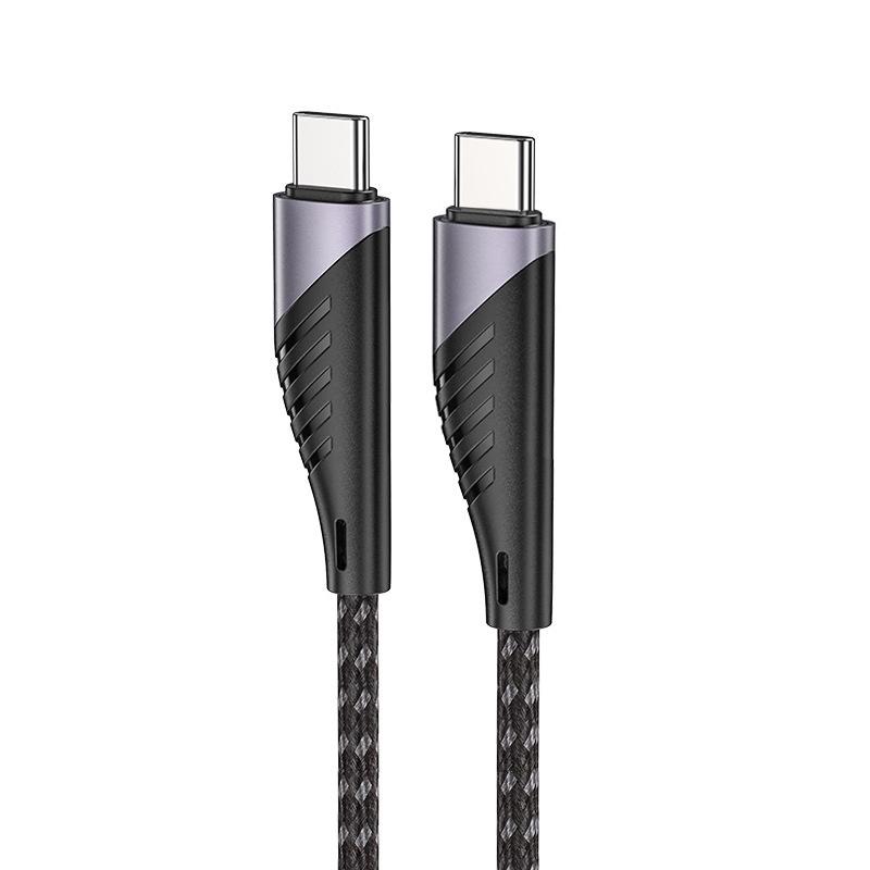 4-in-1 Multi-Head 5A PD Fast Charging Type-C Cable 1m Black
4-in-1 Multi-Head 5A PD Fast Charging Type-C Cable 1m Black