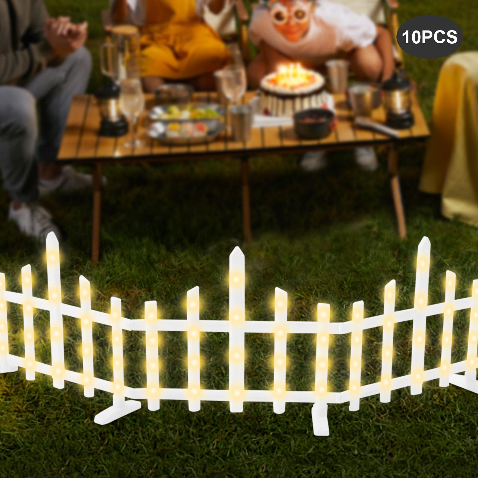 Christmas Fence Lights 10PCS Plug-in Garden Lights - 35cm Each Panel, Warm White LED Holiday Decor, IP44 Waterproof, 200 LEDs 6-10W білий
Christmas Fence Lights 10PCS Plug-in Garden Lights - 35cm Each Panel, Warm White LED Holiday Decor, IP44 Waterproof, 200 LEDs 6-10W білий