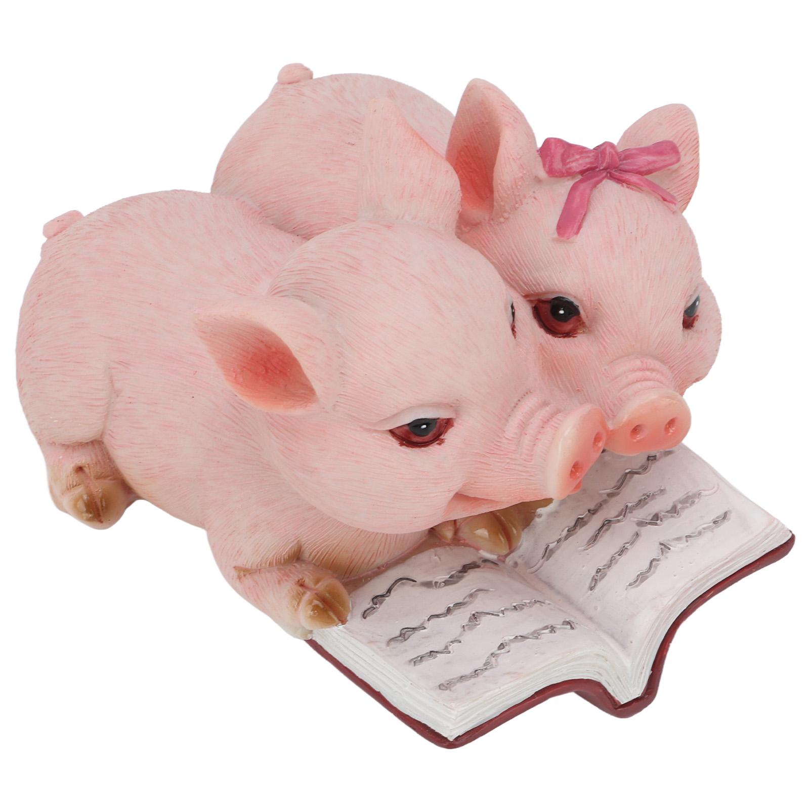 Статуя свиньи из смолы, материал, расписанная вручную, милая пара свиней, фигурка микро-животного для коллекции
Статуя свиньи из смолы, материал, расписанная вручную, милая пара свиней, фигурка микро-животного для коллекции