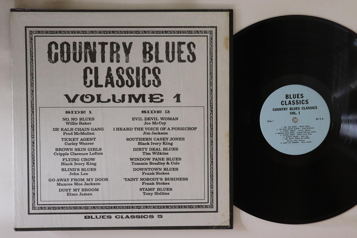 LP Record VARIOUS Country Blues Classics Volume 1 BC5 BLUES CLASSICS 1965 US Blues Used
LP Record VARIOUS Country Blues Classics Volume 1 BC5 BLUES CLASSICS 1965 US Blues Used