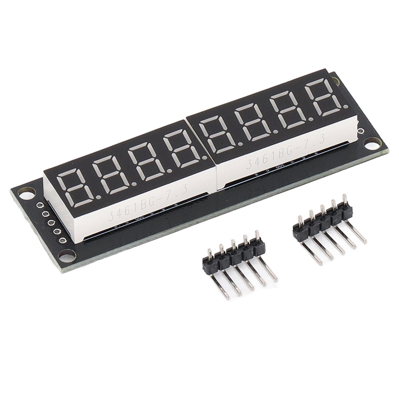 LED Digital Display Tube 0.36in 8 Bit 7 Segment Green Light LED Clock Display Module
LED Digital Display Tube 0.36in 8 Bit 7 Segment Green Light LED Clock Display Module