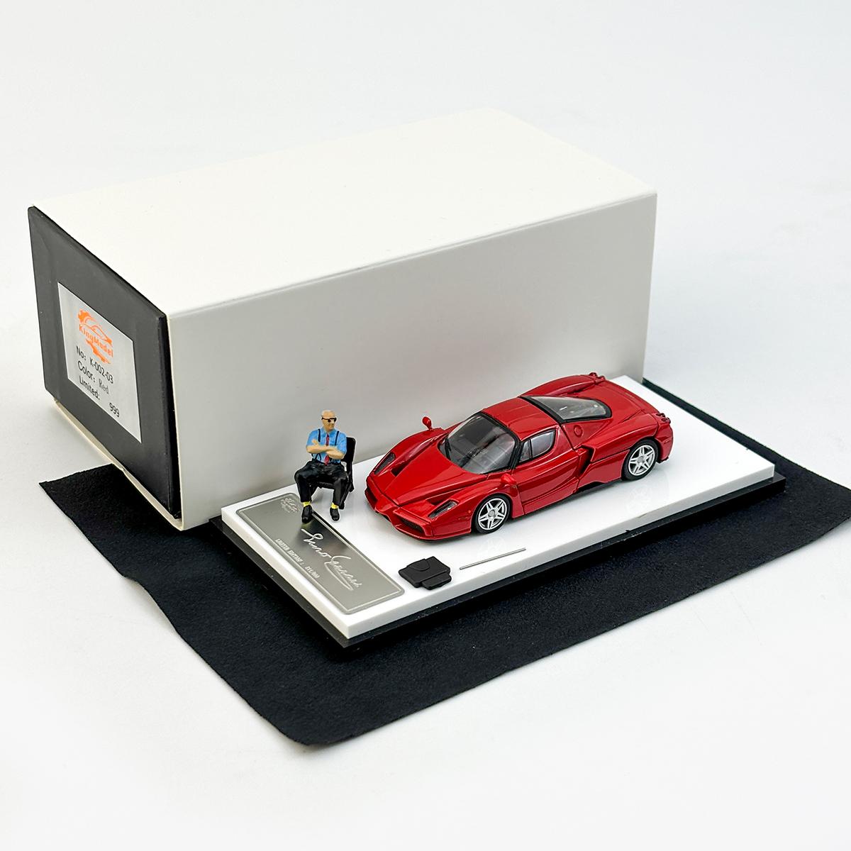 King Model 1:64 Enzo Фігурка Видання Симуляція Сплав Відкривний Капот Мініатюрна Лита Модель Автомобіля Кастомні Іграшки Подарунок Колекційний Орнамент
King Model 1:64 Enzo Фігурка Видання Симуляція Сплав Відкривний Капот Мініатюрна Лита Модель Автомобіля Кастомні Іграшки Подарунок Колекційний Орнамент