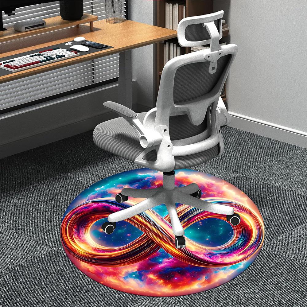 1pc Infinity Symbol Chair Carpet for Office Non-Slip, Rug for Office, Room, Good Gift for Family or Friends, yy251226208 80cm by 80cm
1pc Infinity Symbol Chair Carpet for Office Non-Slip, Rug for Office, Room, Good Gift for Family or Friends, yy251226208 80cm by 80cm