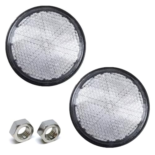 Круглый пластиковый отражатель, белый (1 пара) Велосипедный отражатель, мотоциклетный отражатель, светоотражающий предупреждающий отражатель, простой в установке
Круглый пластиковый отражатель, белый (1 пара) Велосипедный отражатель, мотоциклетный отражатель, светоотражающий предупреждающий отражатель, простой в установке