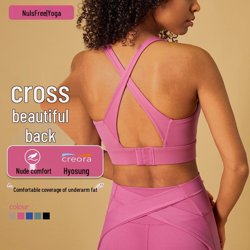 Women s Shockproof Athletic Bra - Cross-border Beautiful Back Design for Running and Yoga M
Women s Shockproof Athletic Bra - Cross-border Beautiful Back Design for Running and Yoga M