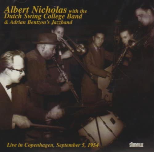 CD АЛЬБЕРТ НИКОЛАС, DUTCH SWING COLLEG - Живой концерт в Копенгагене 1954 STCD5522 Storyville 1998 Дания Джаз Б/У
CD АЛЬБЕРТ НИКОЛАС, DUTCH SWING COLLEG - Живой концерт в Копенгагене 1954 STCD5522 Storyville 1998 Дания Джаз Б/У