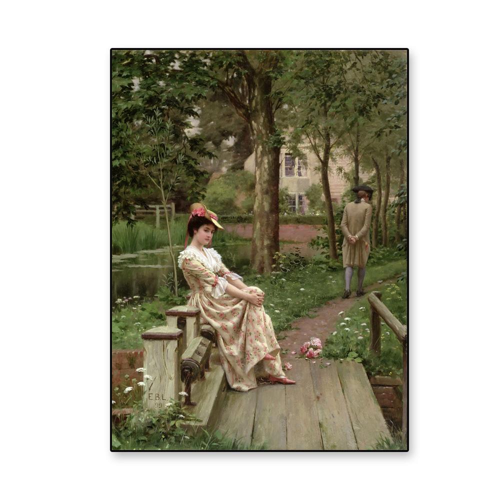 Старовинні картини олією з класичних принтів Плакат Едмунда Блера Лейтона Картини на полотні Галерея Домашнє оформлення спальні 21x30 No Frame
Старовинні картини олією з класичних принтів Плакат Едмунда Блера Лейтона Картини на полотні Галерея Домашнє оформлення спальні 21x30 No Frame