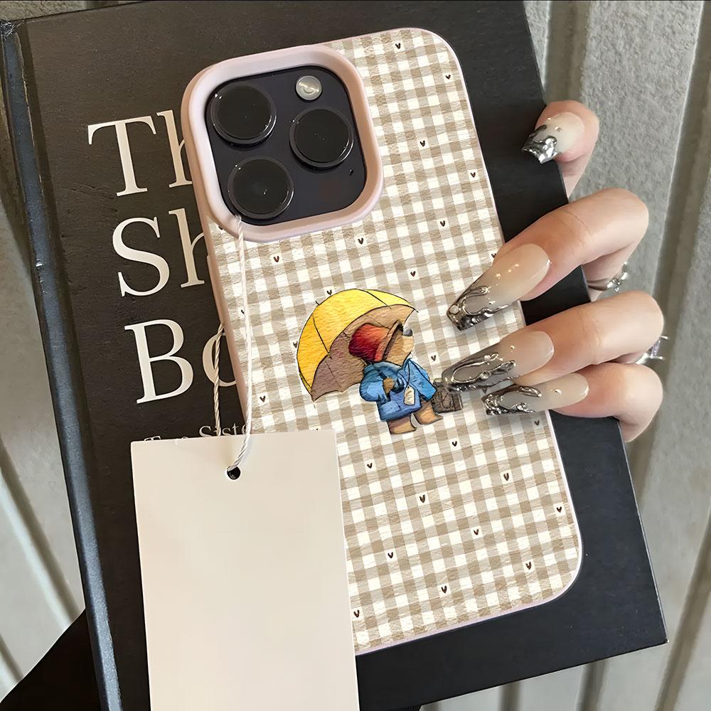 Cute Bear Yellow Umbrella Phone Case For iPhone 11 12 13 14 15 16 17 Pro Max 15 14 Plus 17 Air X Xs XR Lychee Soft Cover iPhone 12
Cute Bear Yellow Umbrella Phone Case For iPhone 11 12 13 14 15 16 17 Pro Max 15 14 Plus 17 Air X Xs XR Lychee Soft Cover iPhone 12