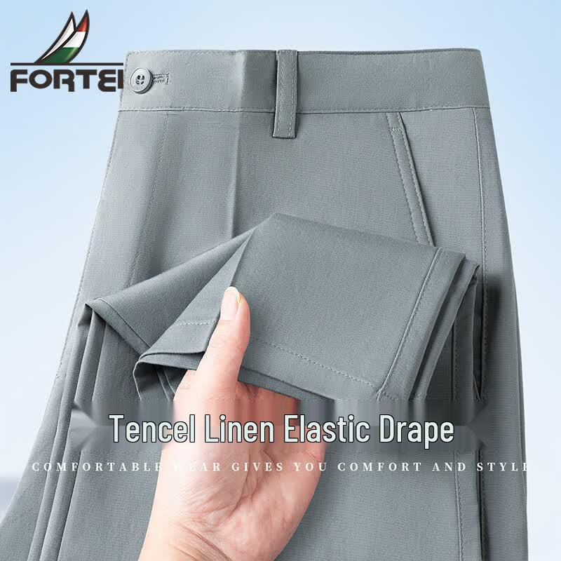 Futing Men s Tencel Linen Stretch Straight Leg Business Casual Pants 34
Futing Men s Tencel Linen Stretch Straight Leg Business Casual Pants 34