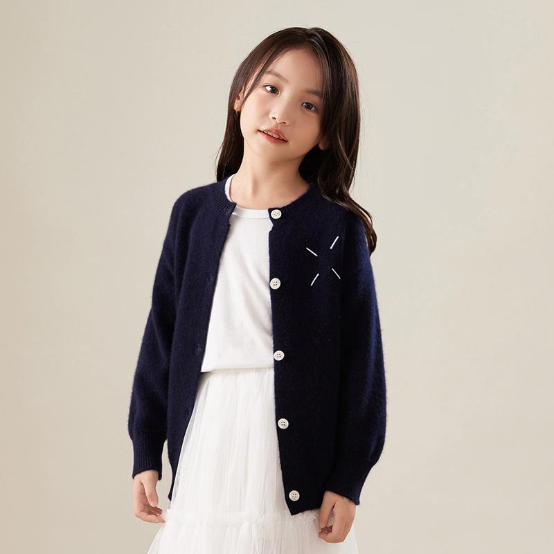 Дитячий кардиган унісекс з круглим вирізом Qinghe кашемір 30% кашемір 70% вовна Дитячий осінньо-зимовий кашемір м який і теплий 110 каталіна синього кольору
Дитячий кардиган унісекс з круглим вирізом Qinghe кашемір 30% кашемір 70% вовна Дитячий осінньо-зимовий кашемір м який і теплий 110 каталіна синього кольору