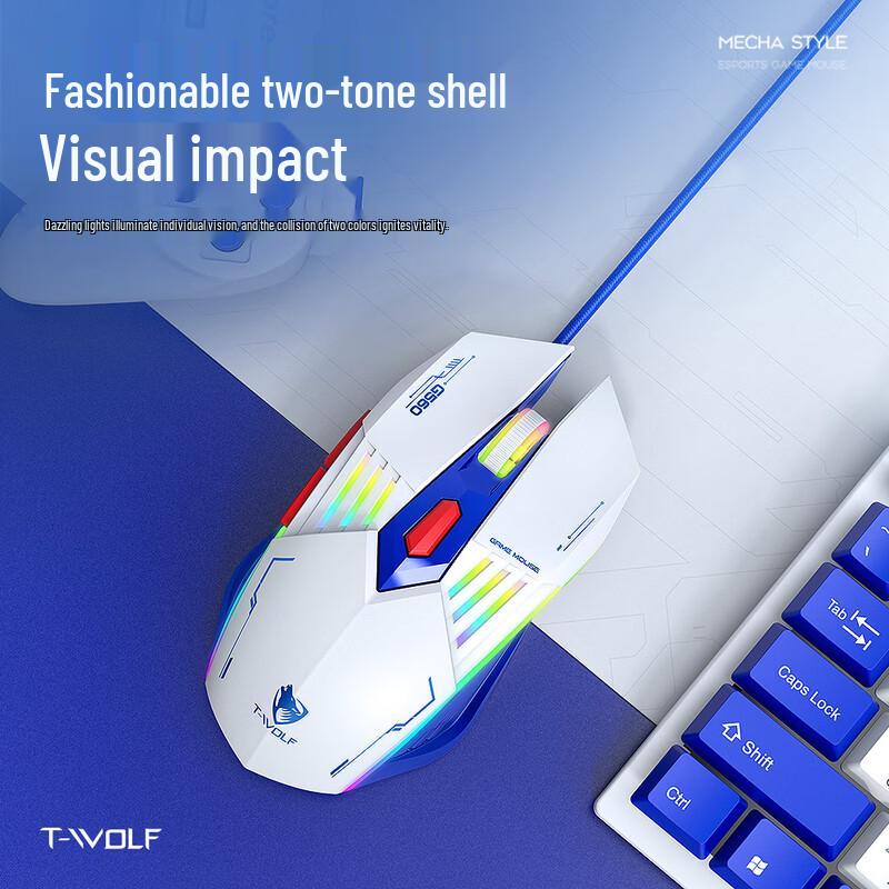 Thunder Wolf G560 Wired Gaming Mouse
Thunder Wolf G560 Wired Gaming Mouse