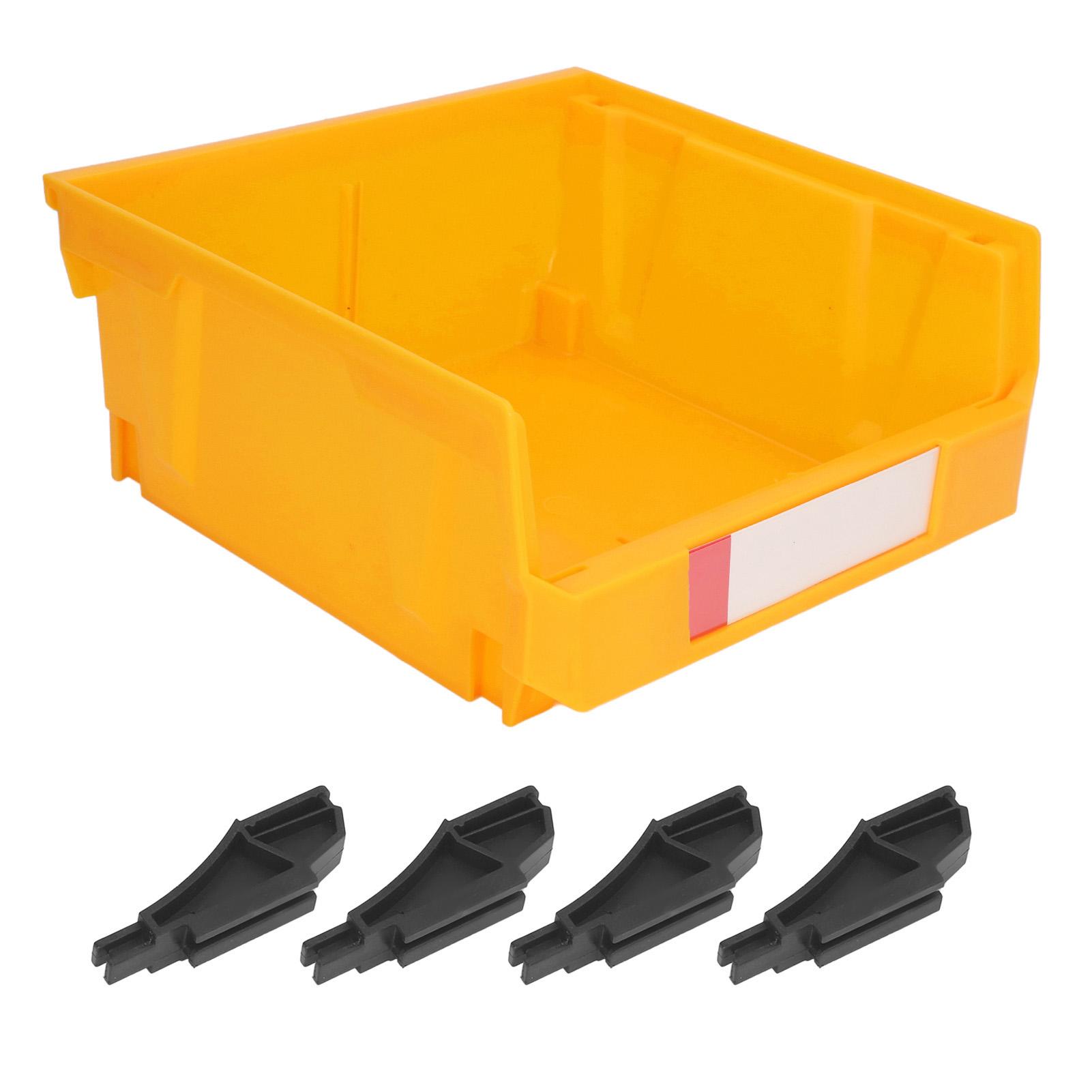 Wall Mounted Storage Bin 276x279x128mm Thickened Beveled Mouth Vertical Assembly 2 in 1 Stackable
Wall Mounted Storage Bin 276x279x128mm Thickened Beveled Mouth Vertical Assembly 2 in 1 Stackable