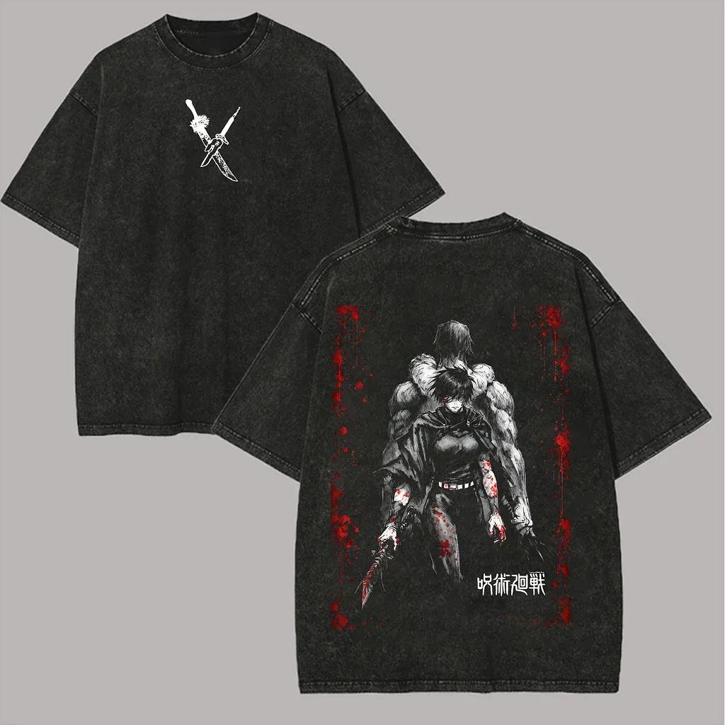 Maki Zenin Tshirt Jujutsu Kaisen Cursed Tool Tee Vintage Washed Oversized Retro Anime Harajuku Streetwear Men Women Clothing M
Maki Zenin Tshirt Jujutsu Kaisen Cursed Tool Tee Vintage Washed Oversized Retro Anime Harajuku Streetwear Men Women Clothing M