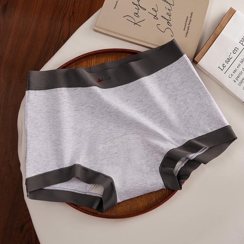 Женское осенне-зимнее новое любовь удобное дышащее с длинной ластовицей талия плоский угол нижнее белье XXL серебряный серый
Женское осенне-зимнее новое любовь удобное дышащее с длинной ластовицей талия плоский угол нижнее белье XXL серебряный серый