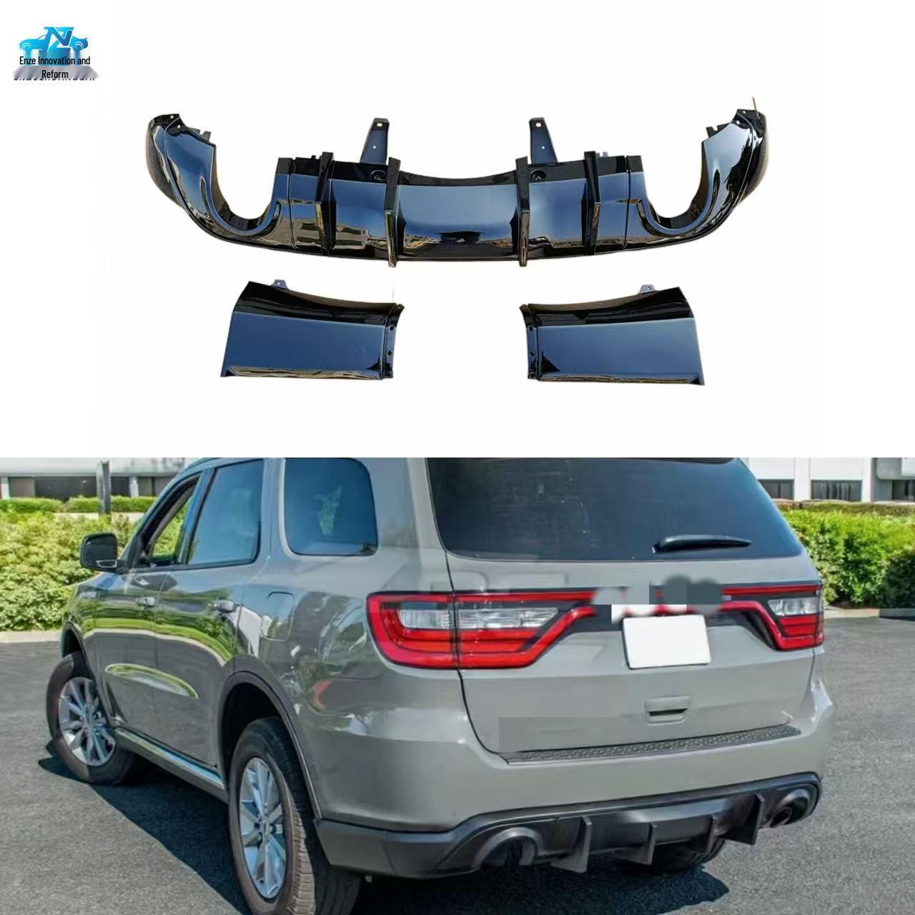 Dodge Durango Rear Diffuser Modification Kit - High-Quality Black Plastic Gloss Black
Dodge Durango Rear Diffuser Modification Kit - High-Quality Black Plastic Gloss Black
