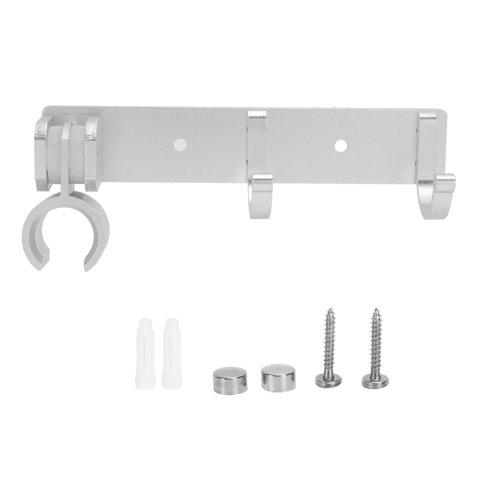 Adjustable Shower Head Holder with Hook Wall Mounted Bath Accessories Storage Organizer
Adjustable Shower Head Holder with Hook Wall Mounted Bath Accessories Storage Organizer